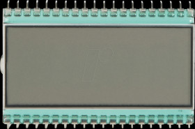 DE170-RS-20/7,5 LCD 7-segment, 1x3 + SZ, H:12.7mm