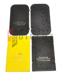 Organizer śrubek iPhone 4 / 4S / 5 – komplet 4 matryc do demontażu
