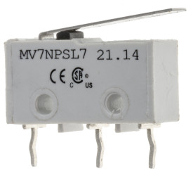 Mikroprzełącznik subminiaturowy Dźwignia RS PRO SPST