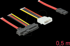 82219 SAS SFF-8482 + power cable &gt; 1 x SATA 7 pin 0.5 m
