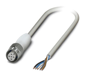 Przewód czujnik-siłownik ze złączem Złącze M12 liczba rdzeni 5 długość 10m Rodzaj A Żeńskie