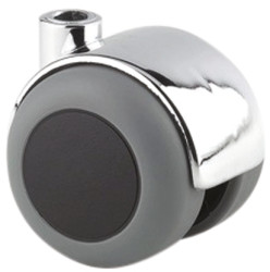 Koło samonastawne średnica kabla 50mm Otwór nieprzelotowy Tente 40kg wysokość całkowita 56mm