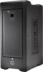 SanDisk Professional G-Raid Shuttle 8 48 TB Zewnętrzny dysk twardy 8,9 cm (3,5'') USB 3.2 Gen 2, Thunderbolt 3 czarny SD