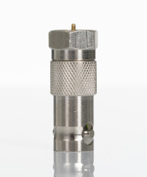 Adapter koncentryczny Typ F BNC, męski - żeński 75Ω