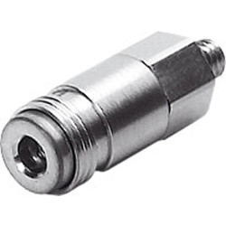 Szybkozłączka pneumatyczna Festo M3 męskie Gwint męski Mosiądz niklowany M3