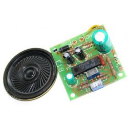 E18 Sygnalizator optyczno-akustyczny 6-12V AC/DC/ dzwonek elektroniczny