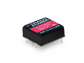 Przetwornica DC-DC, 10W, Uwe 36 160 V DC, Uwy 12V dc, Iwy 830mA Tak, TRACOPOWER Nie