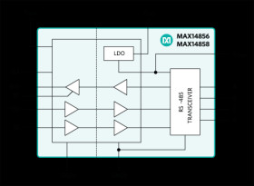 5kV Isolated 500kbps/25Mbps Full-Duplex RS-485/RS-422 Transceivers with ±35kV ESD Protection