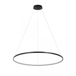 Lampa wisząca Ring duży CCT 1xLED czarny LP-909/1P L BK CCT Light Prestige