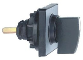 Głowica oper. 45x45mm-kolor metali.-czarna rączka- z etyk. bez op., do graw. KBC1H