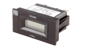 Licznik Godzin Lcd 6-Cyfrowy 10 › 80 V Dc Rs Pro