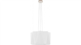 Lampa Wisząca Samanta, Szklane Przezroczyste Klosze Na E27 K-8036A-3 Kaja...