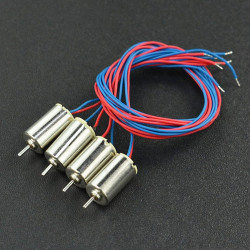 Coreless Micro Motor - 6 x 10mm (4-Pack)