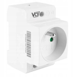 Gniazdo na szynę TH35 z uziemieniem 16A 230V DIN