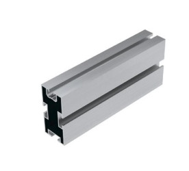 Profil aluminiowy 4400mm wzmocniony z kanałami pod śrubę teową - K-25-4400-3T