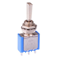 5638A9 On-Off-(On) Momentary 6.35mm Miniature Toggle Switch SPDT 4A 30VDC APEM