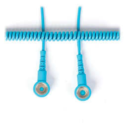 Bondline CCS10 Premium Coil Cord 2 x 10mm Studs Each End