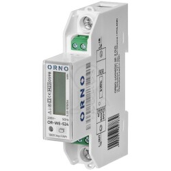 TH-35 licznik 1f 100/ 5A 1m LCD MID Orno WE-524