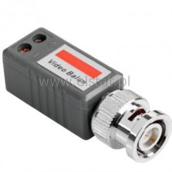 Transformator video prosty - wtyk BNC-UTP ( 2szt)