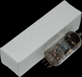 PCC89 Electron tube, double triode, Noval, 9-pin, 300 mA
