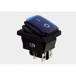 PRZEŁ.<104> IP65 NIEBIESKI 12V