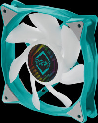 ICEGALE12A-D0A Iceberg Thermal IceGALE ARGB case fan, turquoise, 120 mm