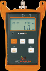 OPM100 Optical power meter for SM/MM/FTTx wavelengths