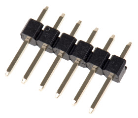 Złącze szpilkowe 6-pinowe raster: 2.54mm -rzędowe HARWIN Przewlekany 3.0A