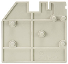 Wieland Electric 07.312.4655.0 Płyta zamykająca szary 10 szt.