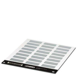 Tabliczka znamionowa Phoenix Contact LS-EMP-AL (49X15) 0831663, montaż: blokada, etykiety na arkuszu: 24, 5 szt.