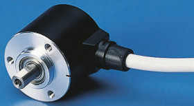 Enkoder przyrostowy przyrostowy 50 średnica wału 6mm Hengstler 10 → 30 V dc 6000rpm