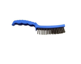 Szczotka druciana grubość pędzla: 80mm długośc włosia: 300mm RS PRO Stal nierdzewna