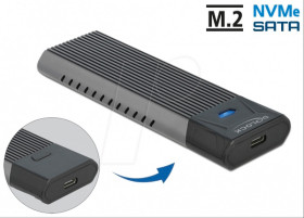 42638 External USB Combo Enclosure for M.2 NVMe or SATA