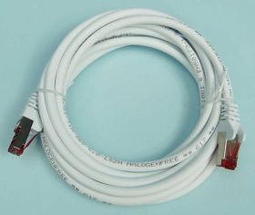 S/FTP 6e 3,00mb BIAŁY Cu PATCHCORD