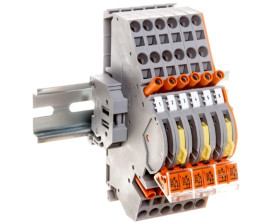 Listwa kontrolna LKW 6-elementowa do zwierania przekładników prądowych 848-493