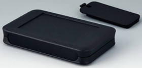 PMMA enclosure, (L x W x H) 26 x 96 x 19 mm, black (RAL 9005), IP40, A9051219