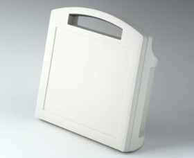 ABS enclosure, (L x W x H) 310 x 213 x 117 mm, gray white (RAL 9002), IP54, B4213107