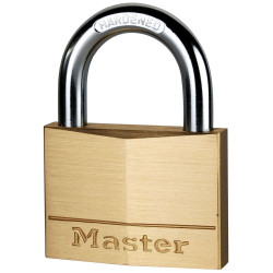 Master Lock 160EURD Solid Brass 60mm Padlock 5-Pin