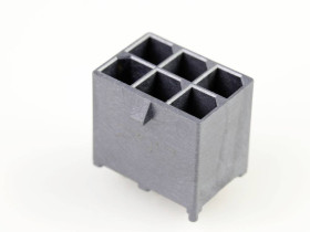 Molex Listwa kołkowa, żeńska, do wbudowania, standardowa Ilość pinów 6 Wymiary siatki: 5.70 mm 1720650206 1 szt. paleta