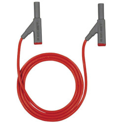 Beha Amprobe 307112 Safety Test Lead 4mm Plug 2m Red 1Piece