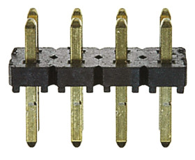 Złącze szpilkowe 8-pinowe raster: 2.54mm 2-rzędowe Samtec Przewlekany 3.0A
