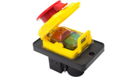 Przekaźnikowy Wyłącznik Bezpieczeństwa Ip54 400V Ac Sstm-317 Przycisk...