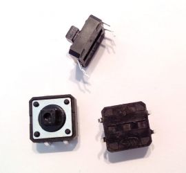 Przyciski Tact Switch 12x12x7.3 THT (5 sztuk)