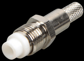 FME connector for RG 58, coupling, crimp