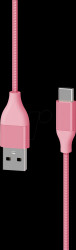 217085 Sync &amp; charging cable, USB-A -&gt;USB-C™, 1.5, pink