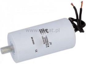 6uF 450V kondensator rozruchowy ( przewody) śruba