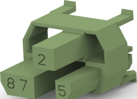 Coding pin for Z-Pack series, 5-100525-4