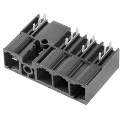 Weidmüller 1157340000 Obudowa złącza pin męskiego na PCB SU 10.16IT/04/270MF2 3.5AG BK BX, wire-to-board, piny: 4, 60 A,