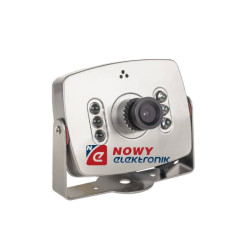 Kamera kolor przewodowa mini 004 z mikrofonem + podświetlenie