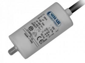 3uF 450V kond. rozruchowy 30x57mm ( 1x przew. )